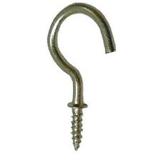 STAR PACK 18 CUP HOOK BRASS PLATED 25MM. 72081 \\\KD10204