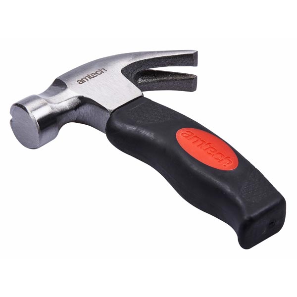 AM-TECH MAGNETIC STUBBY CLAW HAMMER. A0200 \\\KD10216