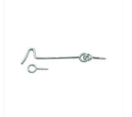 STAR PACK 3 GATE HOOK & EYE BZP STEEL 75MM. 72453 \\\KD10221