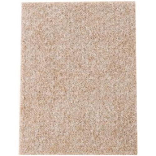STAR PACK SELF ADHESIVE PAD 100MM X 75MM THICK FELT 4MM. 72808 \\\KD10246