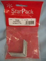 STAR PACK 5 CORNER BRACE ZP 38MM. 72122 \\\KD10254