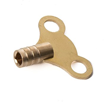 STAR PACK RADIATOR KEY SOLID BRASS EASIGRIP BUTTERFLY. 72537 \\\KD10315