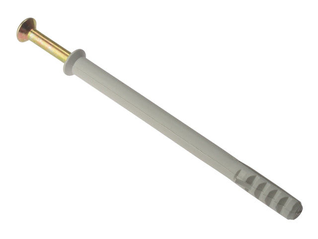 STAR PACK 2 HAMMER FIXING NYLON PLUG M8 X 100. 72270 \\\KD10322