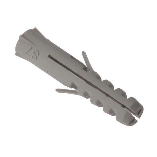 STAR PACK 16 RIMLESS WALL PLUG HEAVY DUTY GREY NYLON M8 X 40MM. 72234 \\\KD10339