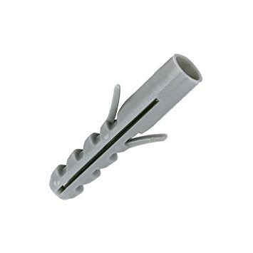 STAR PACK 6 RIMLESS WALL PLUG HEAVY DUTY GREY NYLON M12 X 60MM. 72236 \\\KD10359