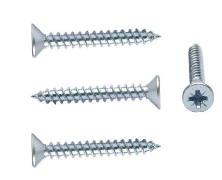 STAR PACK 4 POZI WOODSCREW CSK TWINTHREAD 12 X 4' (6X100). 72185 \\\KD10362