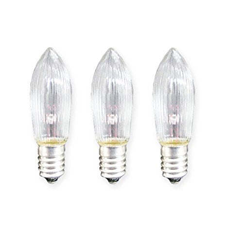CANDLE BRIDGE REPLACEMENT BULB 3/PK (SUITABLE FOR 7 CANDLE BRIDGE). BML77130 \\\KD10455