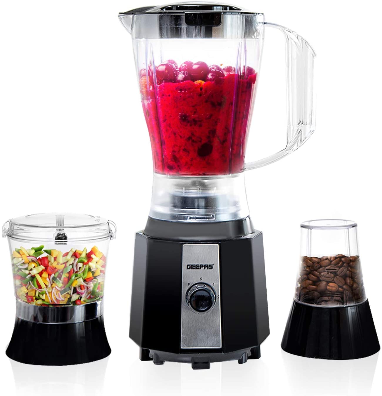 GEEPAS 3 IN JUICER / GRINDER / CHOPPER 1500W. GSB9891 \\\KD10456