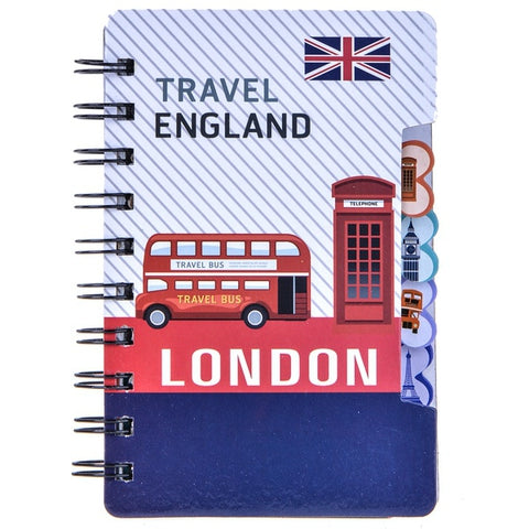 LONDON NOTEPAD SPIRAL BOUND. JL4520 \\\KD10461