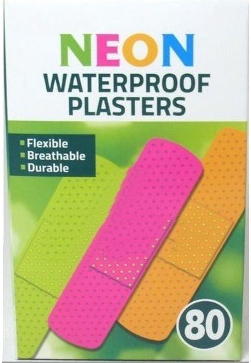 80 NEON WATERPROOF PLASTERS. DGI0249 \\\KD10464