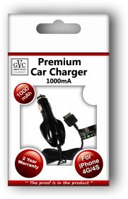 GVC CAR CHARGER FOR IPHONE 4. GVCCIPH3G \\\KD10484