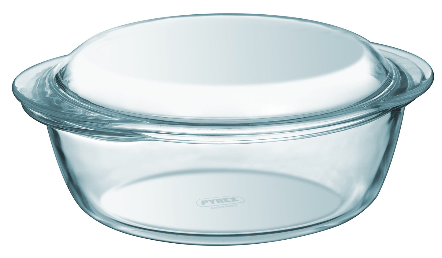 PYREX ESSENTIALS ROUND CASSEROLE 2.1 LITRE. 204A000 \\\KD10497