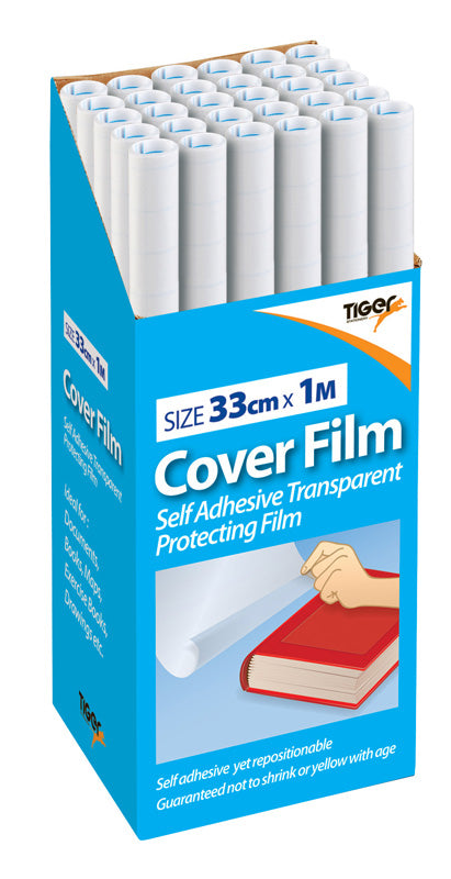 TIGER BOOK COVER FILM 33CM X 1M. T300003 \\\KD10500