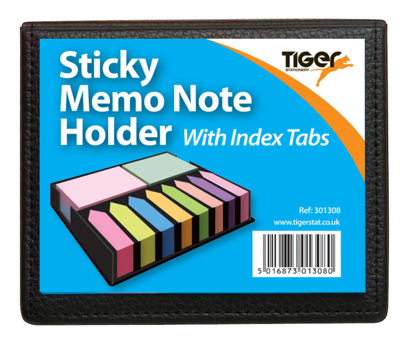 TIGER STICKY MEMO NOTE HOLDER DESK SET. T301308 \\\KD10514