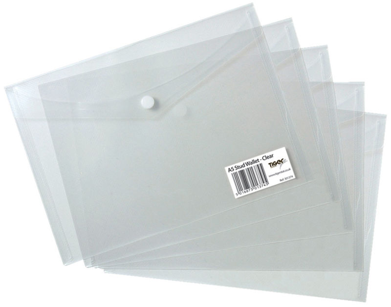 TIGER A5 CLEAR STUD WALLETS. T301374 \\\KD10518