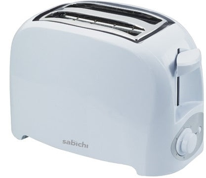 SABICHI 2 SLICE WHITE TOASTER. 143822 \\\KD10635
