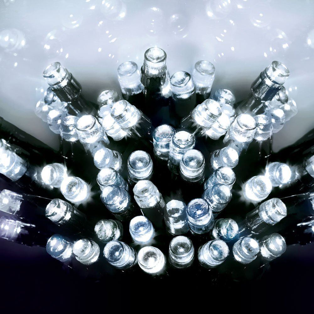 200 MA LED SUPERBRIGHTS WHITE GREEN CABLE. LV071255W \\\KD10666