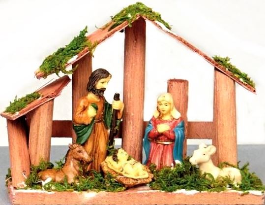 6PCS 15CM WOODEN NAITIVITY SCENE. N162227 \\\KD10673
