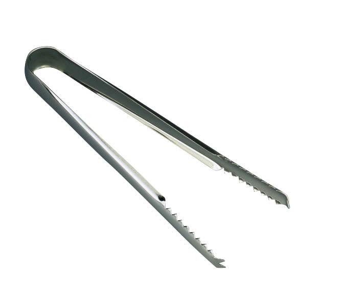 STAINLESS STEEL BARWARE ICE TONGS 7". BW90012 \\\KD10746