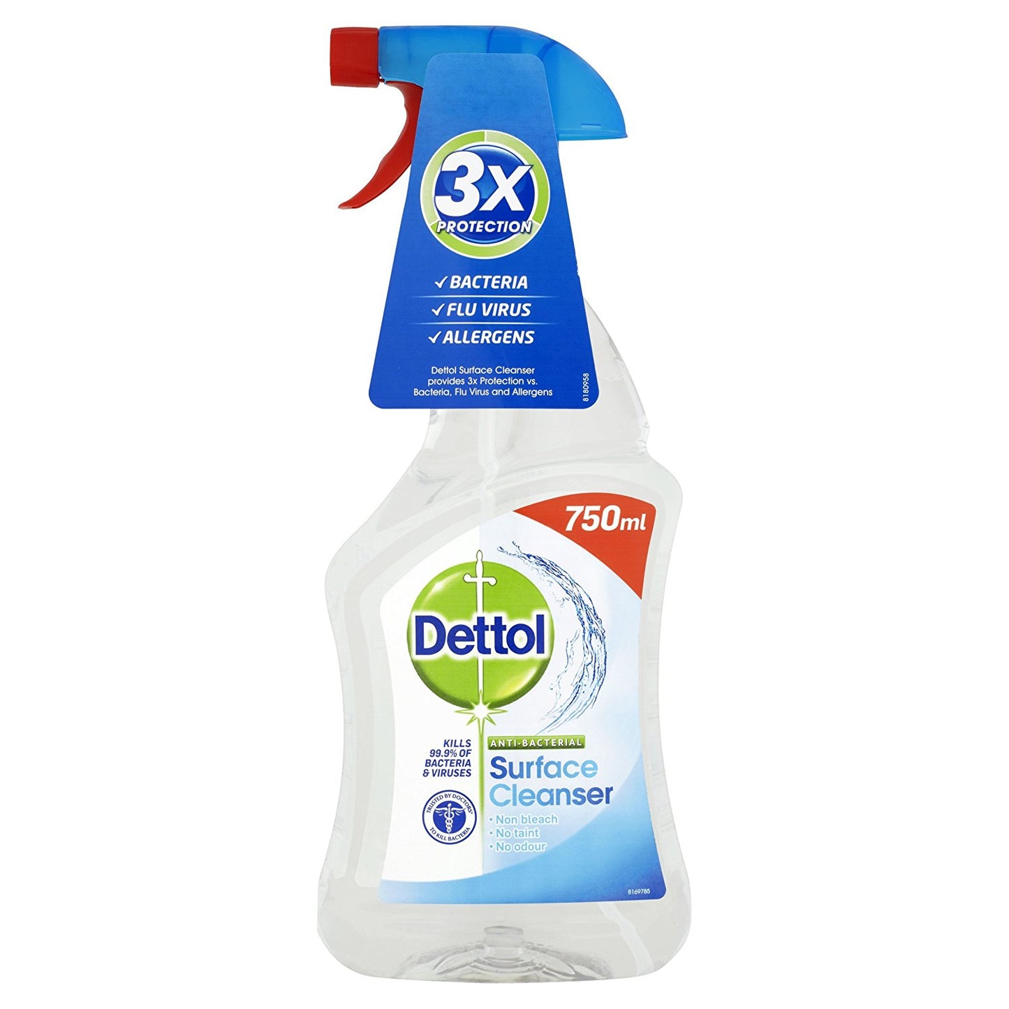 DETTOL SURFACE CLEANER ANTI BACTERIAL 750ML. HODET113A \\\KD10765
