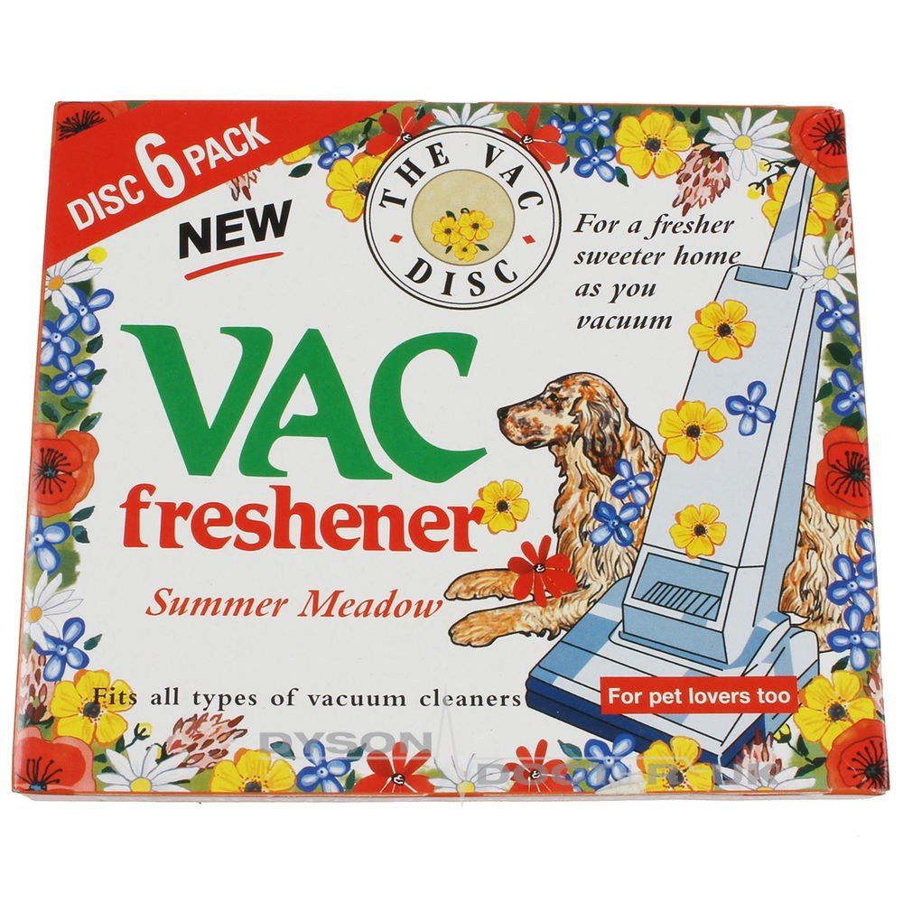 SUMMER MEADOW PET VAC FRESHNER 6 DISC. 912341 VAC3 \\\KD10773