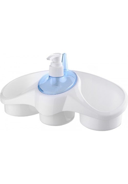 SOAP DISPENSER WITH SPONGE HOLDER. TP653 \\\KD10807