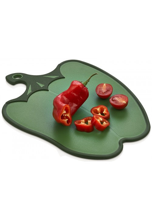 GREEN PEPPER SHAPE NONSLIP CHOPPING BOARD. 041352 \\\KD10830