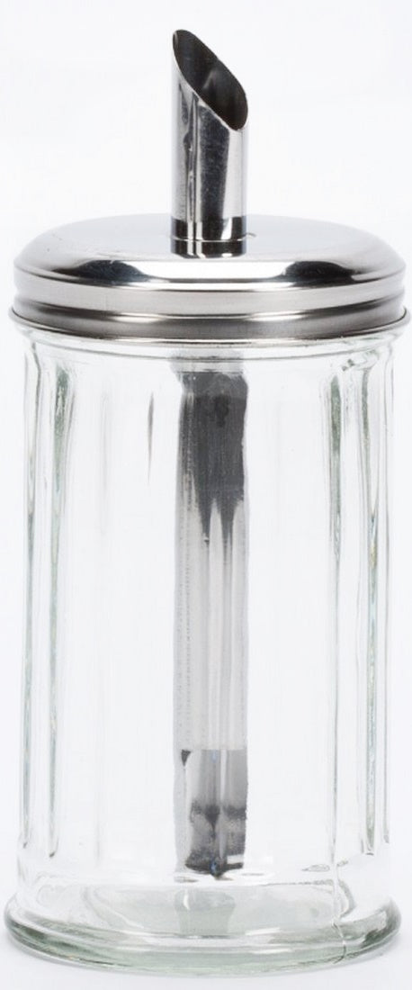 APOLLO LARGE GLASS SUGAR SHAKER / POURER. AP8428 \\\KD10867