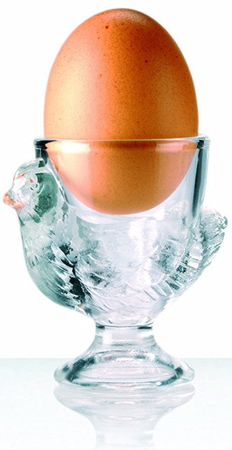 3 PACK HEN EGG CUP GLASS. GL1323 \\\KD10934