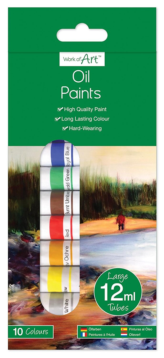 TALLON 10 OIL PAINTS TUBES 12ML. 6743 \\\KD11008