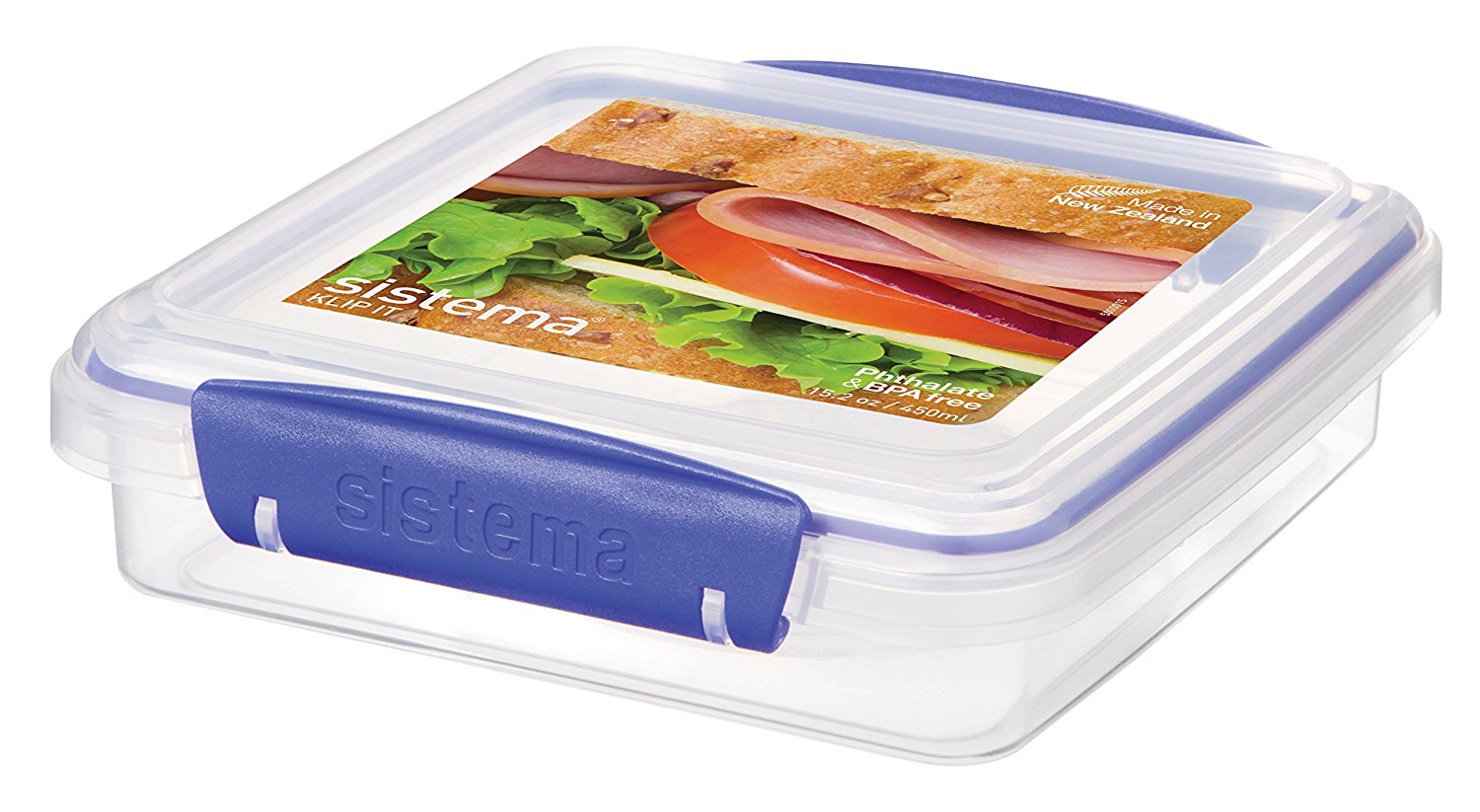 SISTEMA KLIP IT SANDWICH BOX 450ML. 1645 \\\KD11089