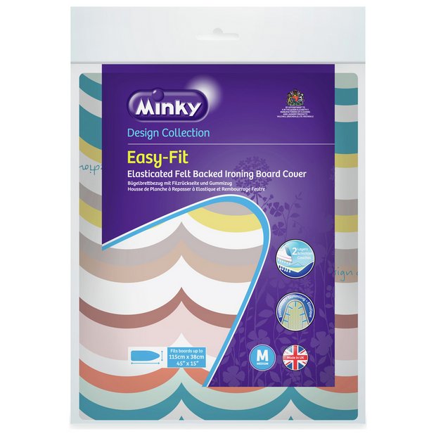 MINKY EASY FIT IRONING BOARD COVER 115CM X 38CM. PP23008109 \\\KD11090