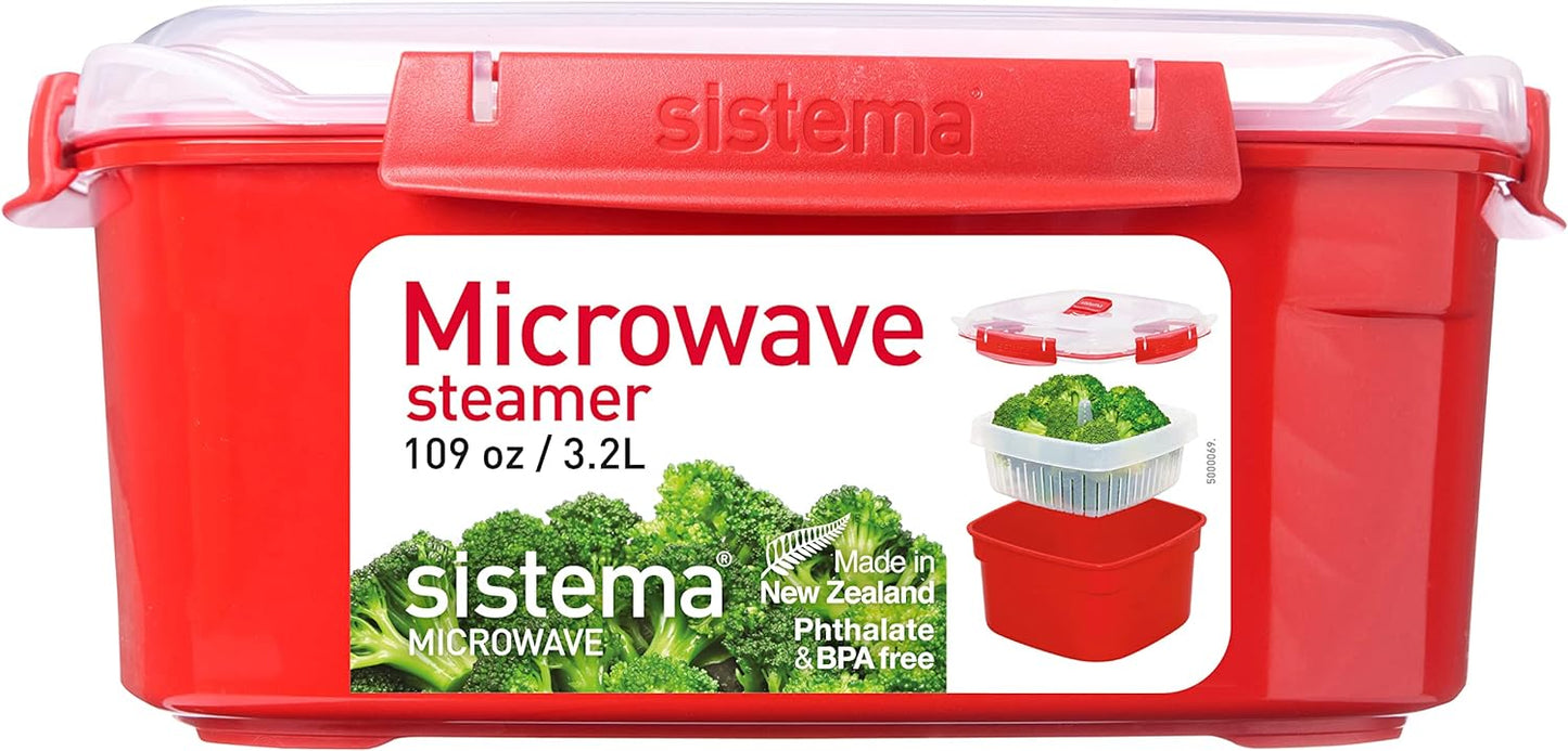 SISTEMA MICROWAVE STEAMER WITH BASKET - LARGE 3.2 LITRE. 1103 \\\KD11093