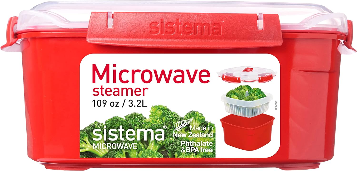 SISTEMA MICROWAVE STEAMER WITH BASKET - LARGE 3.2 LITRE. 1103 \\\KD11093