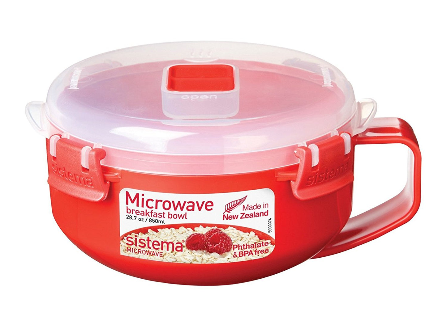 SISTEMA MICROWAVE BREAKFAST PORRIDGE BOWL 850ML. S1112 \\\KD11108