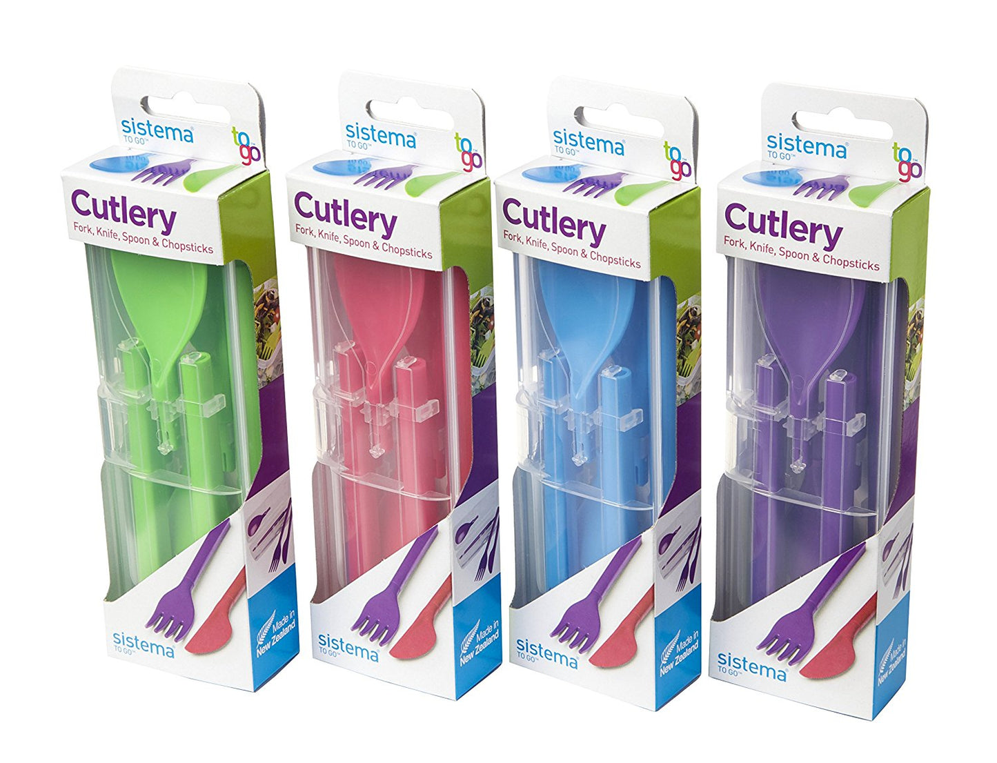SISTEMA FOLD AWAY PLASTIC CUTLERY SET. S1917 \\\KD11113