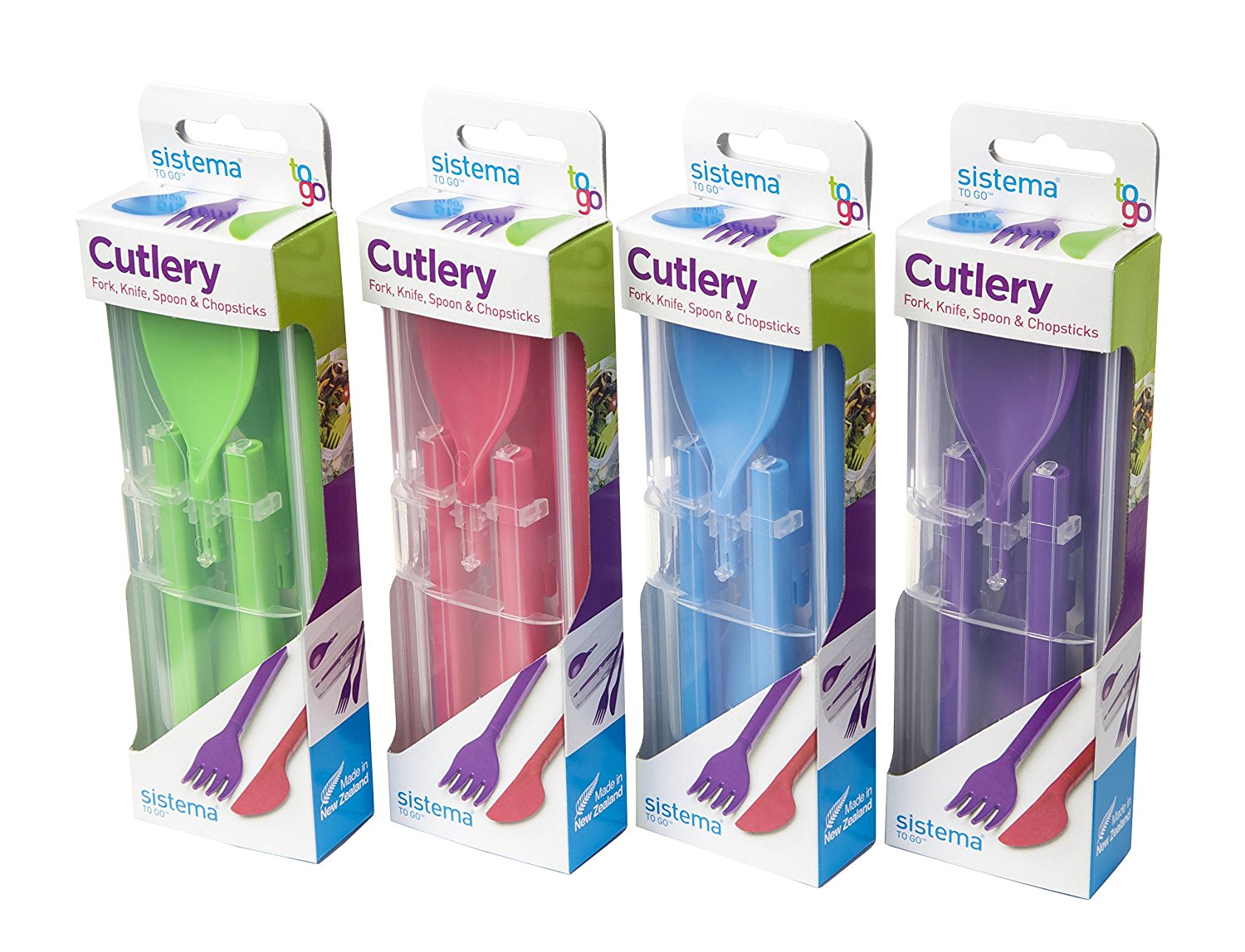 SISTEMA FOLD AWAY PLASTIC CUTLERY SET. S1917 \\\KD11113