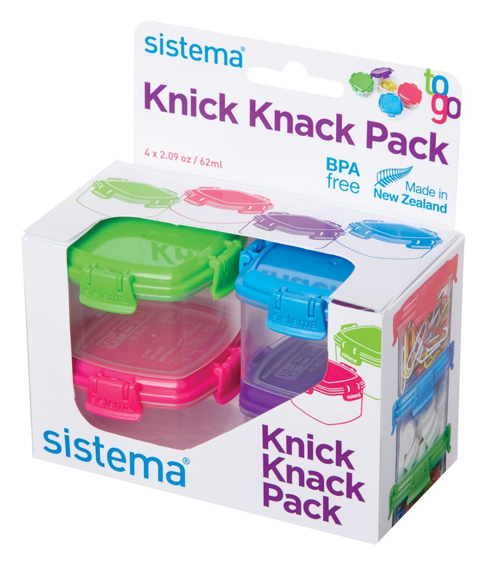SISTEMA MINI KNICK KNACK PACK TO GO 62ML. 21127 \\\KD11127