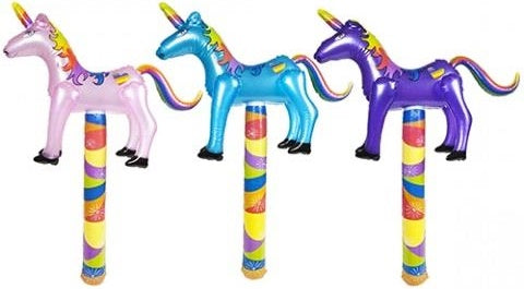 INFLATABLE UNICORN BASHER 28" / 71CM. PI091003 \\\KD11155