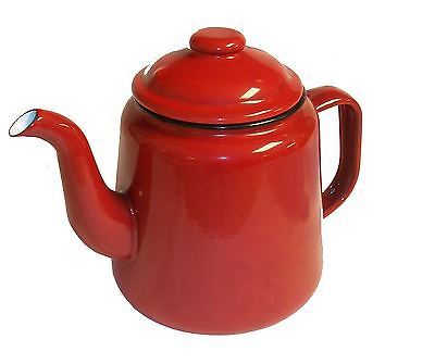 FALCON ENAMEL TEA POT RED 14CM. 69614RD \\\KD11158