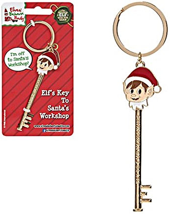 ELF DESIGN DIECAST KEY TO SANTA WORKSHOP. 500003 \\\KD11171