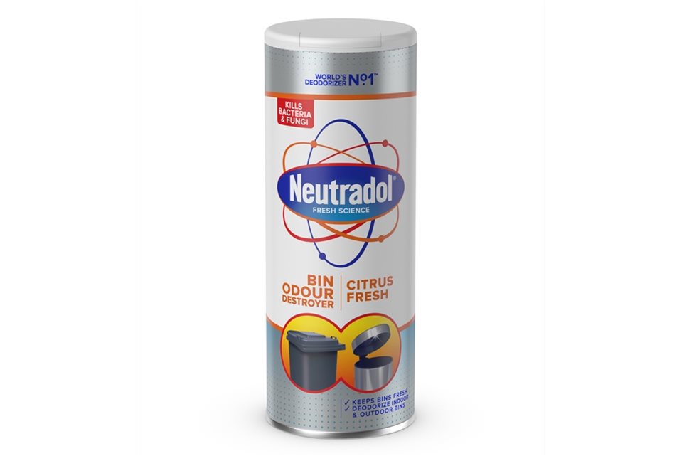 NEUTRADOL DUSTBIN ODOUR DESTROYER CITRUS FRESH 350G. 12LKS \\\KD11203