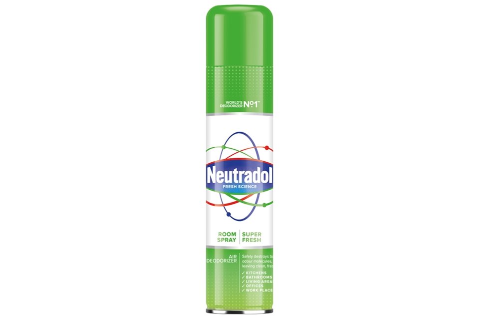 NEUTRADOL SUPER FRESH AEROSOL SPRAY 300ML. 12CCS \\\KD11218