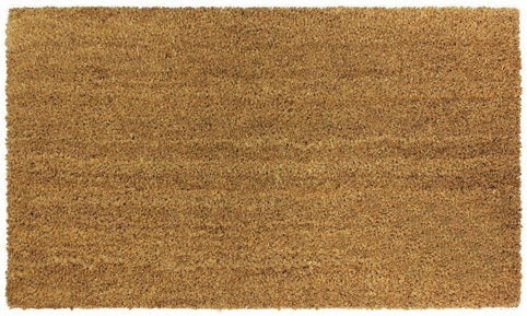 RYBURN PLAIN NATURAL COIR DOORMAT 35CM X 60CM. 02-082 \\\KD11253