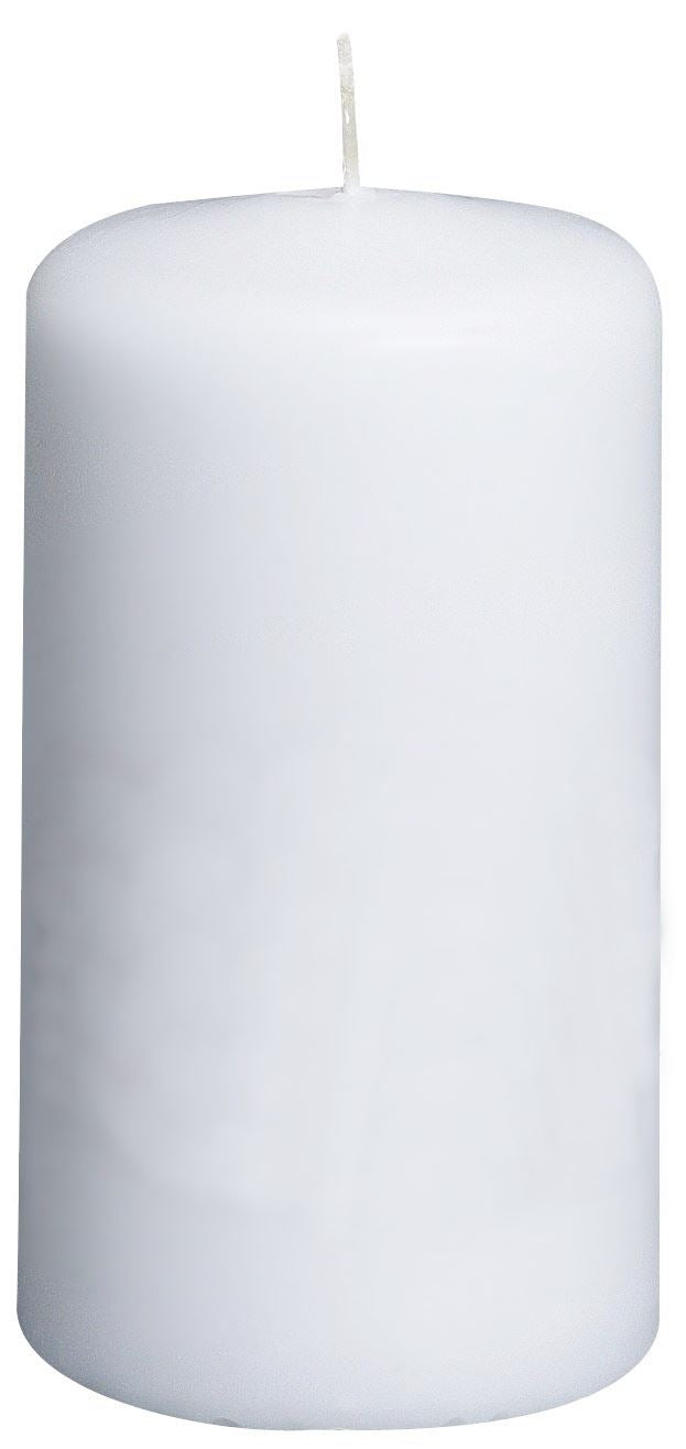 70 X 140 MM PILLAR CANDLE - WHITE COTTON. UK0328 \\\KD11302