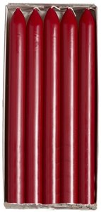 10 PACK RED HOUSEHOLD 6 HOURS BURN. UK0318 \\\KD11308