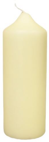 CREAM PILLAR CANDLE 7 X 16 CENTIMETRE. UK0002 \\\KD11311