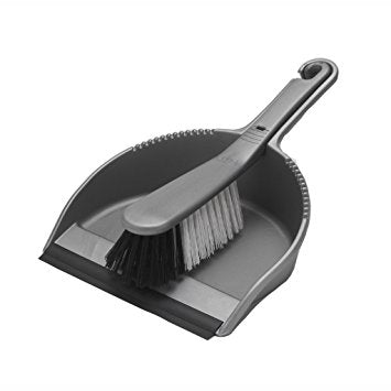 ADDIS METALLIC STIFF DUSTPAN BRUSH SET - STIFF. 510405 \\\KD11360