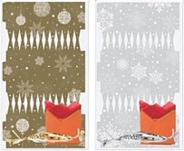 GOLD DIY CHRISTMAS CRACKER KIT X 6. 9921GOLD \\\KD11385