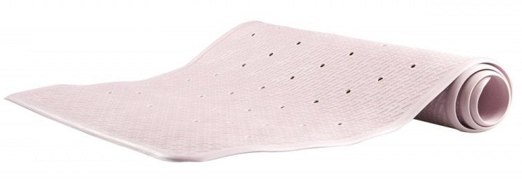 NON SLIP RUBBER BATH MAT 75CM X 35CM - PINK. 321.21 \\\KD11402
